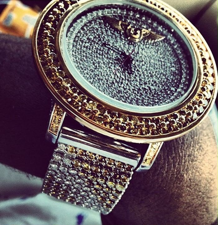 Iced Out Breitling x Bentley Watch